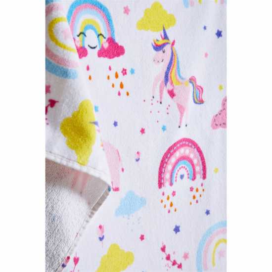 Rainbow Unicorn Cotton Childrens Bath Towel  Хавлиени кърпи
