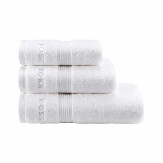 Boss Home Bath Towel Бяло Хавлиени кърпи