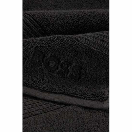 Boss Home Bath Towel Черно Хавлиени кърпи