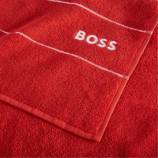 Boss Home Plain Bath Towel Red 