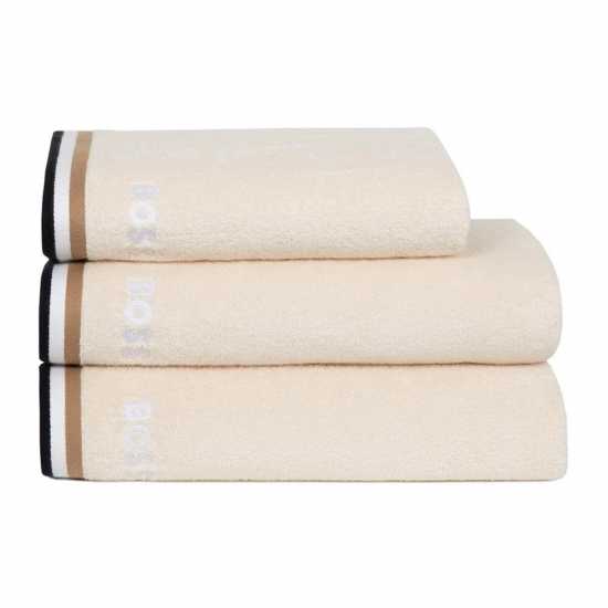 Boss Iconic Stripe Organic Cotton - Beige  