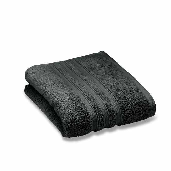 Biba 450Gsm Cotton Zero Twist Quick Dry Towel Charcoal 