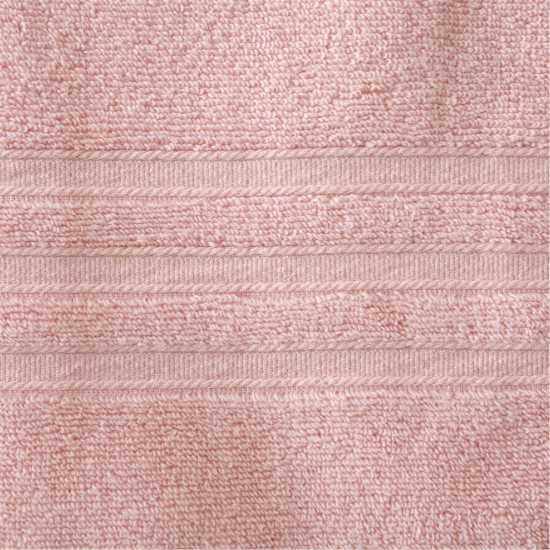 Biba 450Gsm Cotton Zero Twist Quick Dry Towel Pink 