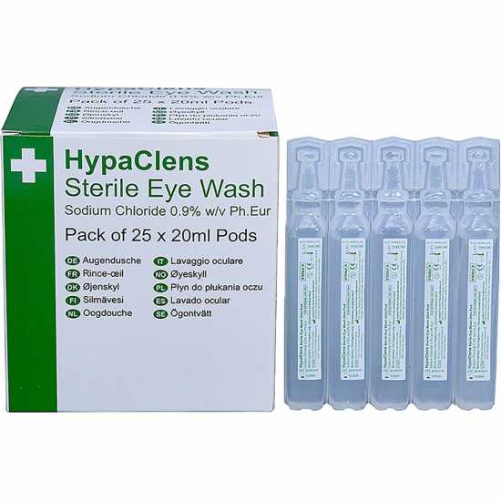 Hypaclens Eyewash Pod 20Ml - Pack Of 25