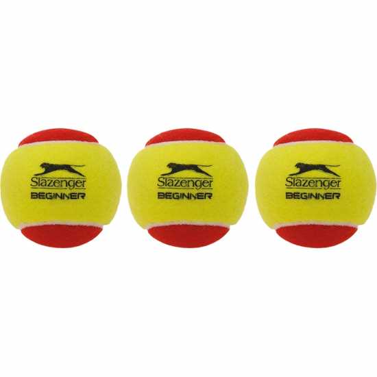 Slazenger Beginner Red Tennis Balls (Set Of 3)