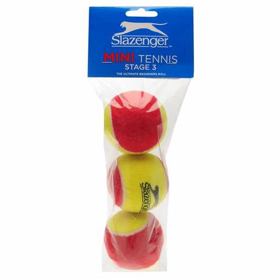 Slazenger Beginner Red Tennis Balls (Set Of 3)