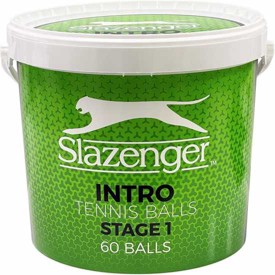 Slazenger Intro Tennis Green Bucket
