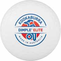 Kookaburra Dimple Elite Hockey Ball White Хокей