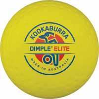 Kookaburra Dimple Elite Hockey Ball Yellow Хокей