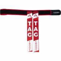 Kooga Vinyl Rugby Tag Belts (10 Belts - 20 Tags) Red 
