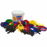 Assorted Skipping Rope Bucket Set