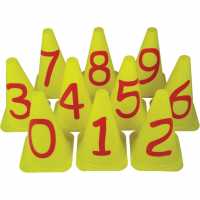 Numbered Cones Set (Set Of 10)