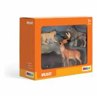 Mojo Wildlife Starter Toy Figure Set, 3 Years Or A