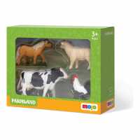 Mojo Farmland Starter 1 Toy Figure Set, 3 Years Or