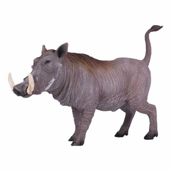 Mojo Wildlife & Woodland Warthog Toy Figure, Three