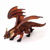 Animal Planet Fantasy Fire Dragon With Articulated