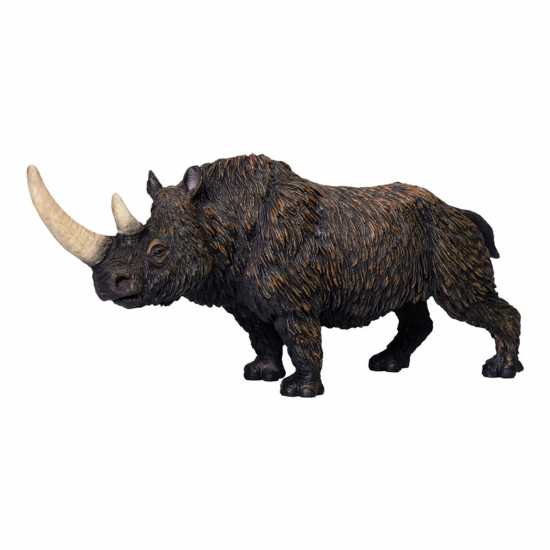 Mojo Wildlife Woolly Rhino Toy Figure, 3 Years Or