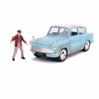 Harry Potter 1959 Ford Anglia Die Cast Vehicle Wit