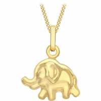 9Ct Gold Mini Elephant Necklace