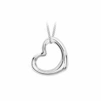 Sterling Silver Open Heart Necklace  Подаръци и играчки
