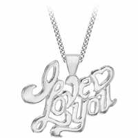 Sterling Silver 'i Love You' Necklace