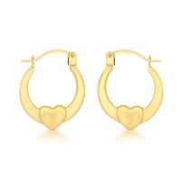 9Ct Gold Mini Heart Earrings