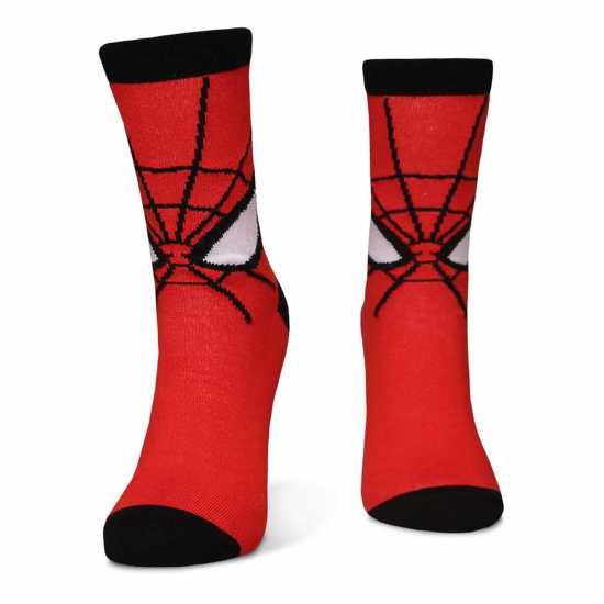 Spiderman Spider-Man Masked Hero Novelty Socks