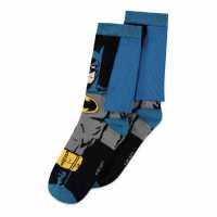 Batman Dark Knight With Cape Novelty Socks, 1 Pack