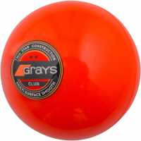 Grays Club Hockey Ball Orange Хокей