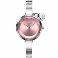 Storm Mera Silver Impatiens Pink Stainless Steel Watch  Часовници