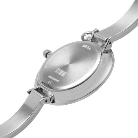 Storm Mera Silver Impatiens Pink Stainless Steel Watch  Часовници