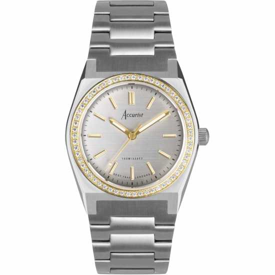 Часовници Accurist Womens Stainless Steel Classic Analogue Quartz Watch Accurist Womens Stainless Steel Classic Analogue Quartz Watch Часовници