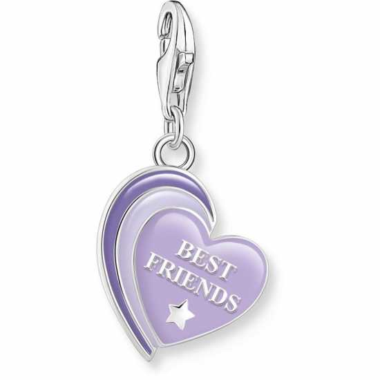 Best Friends Charm Sterling Silver Charm  