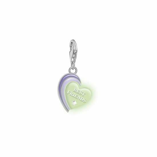 Best Friends Charm Sterling Silver Charm  