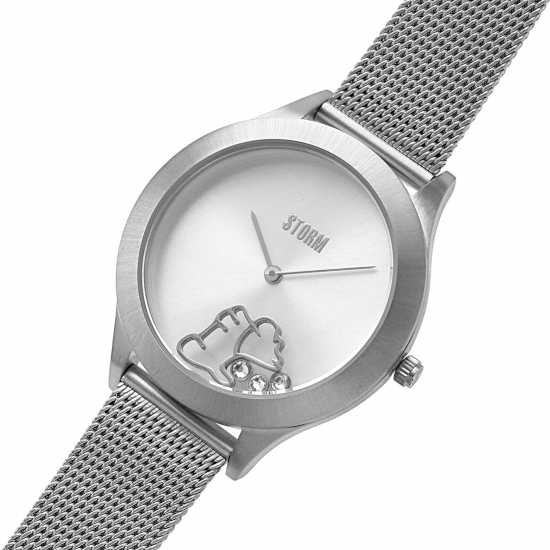 Storm Cassie Silver Stainless Steel Fashion Analogue Watch