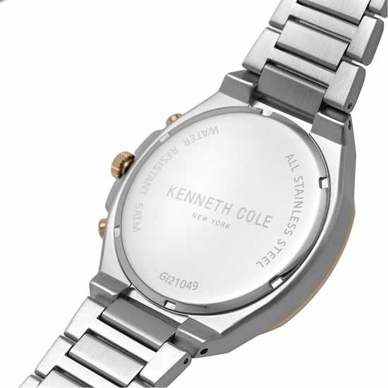 Kenneth Cole Steel Fashion Analogue Quartz Watch  Бижутерия