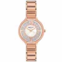 Kenneth Cole Casual Two Tone Fashion Analogue Quartz Watch Rs Gld Бижутерия