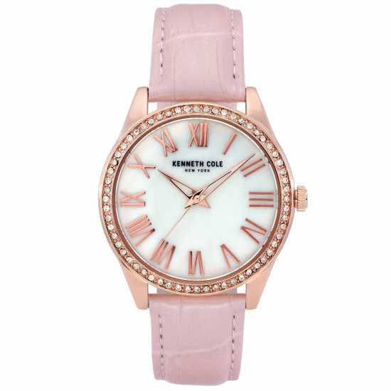 Kenneth Cole Casual Two Tone Fashion Analogue Quartz Watch Rs Gld Бижутерия