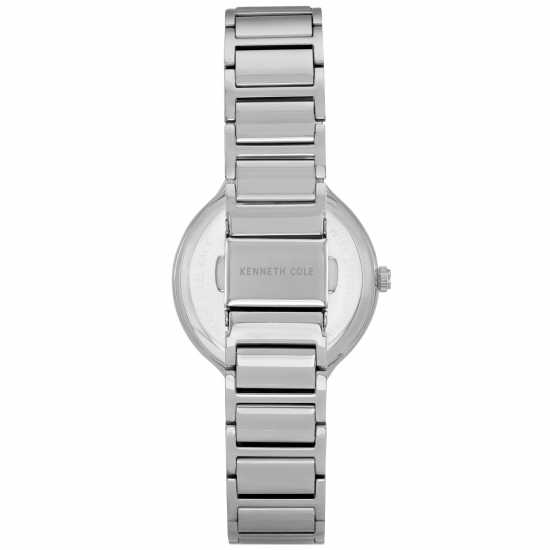 Kenneth Cole Casual Two Tone Fashion Analogue Quartz Watch Slvr Бижутерия