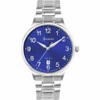 Accurist Mens Stainless Steel Classic Analogue Quartz Watch