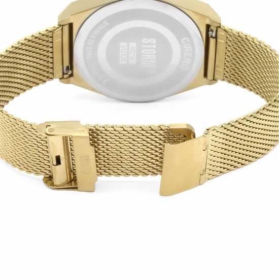 Storm Cirero Gold Stainless Steel Fashion Analogue Watch