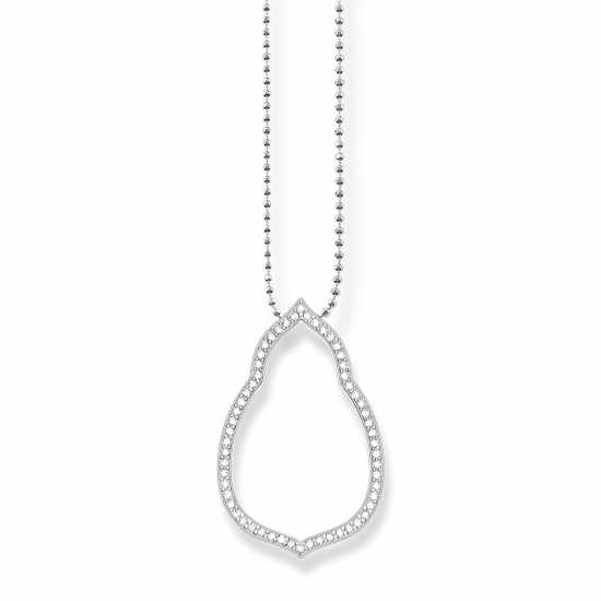 Glam And Soul Sterling Silver Necklace  
