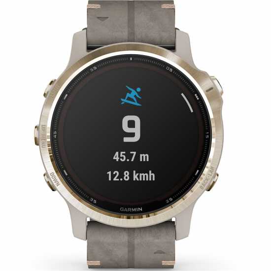 Garmin 6S Pro Solar Plastic/resin Smart Touch Watch  Бижутерия