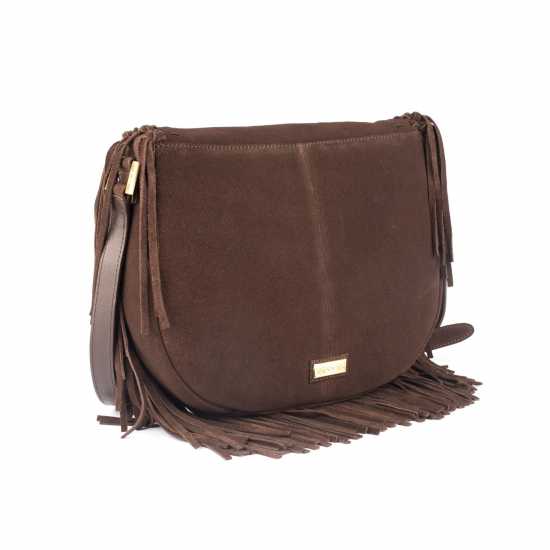 Дамски чанти Biba Чанта За Рамо Suede Fringe Shoulder Bag Biba Чанта За Рамо Suede Fringe Shoulder Bag Дамски чанти