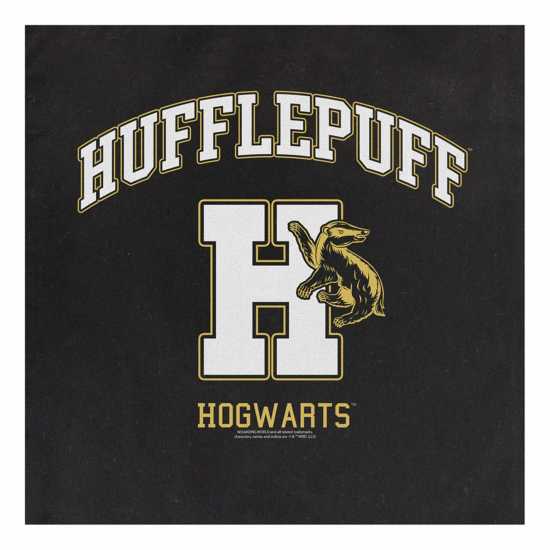 Harry Potter Hogwarts Hufflepuff Tote Bag, Black