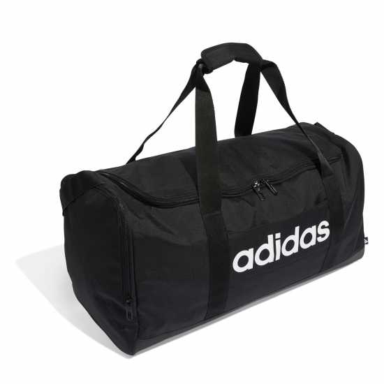 Adidas Linear Duffel Bag Medium Черно/Бяло Портфейли