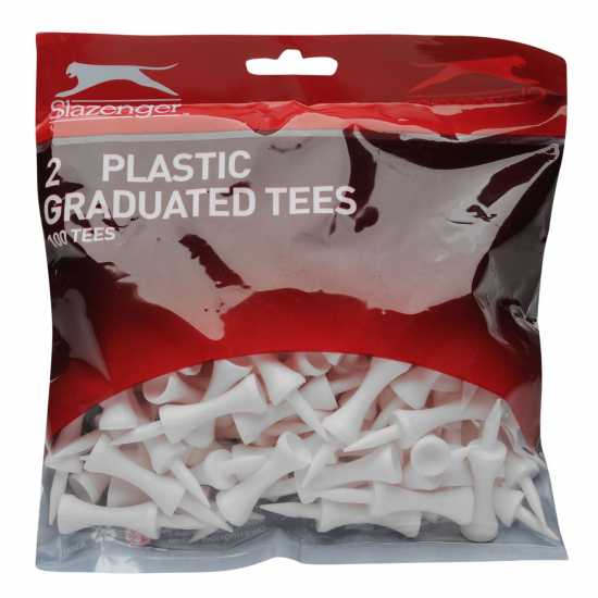 Slazenger Graduated Tees Bumper Pack Бяло Голф аксесоари
