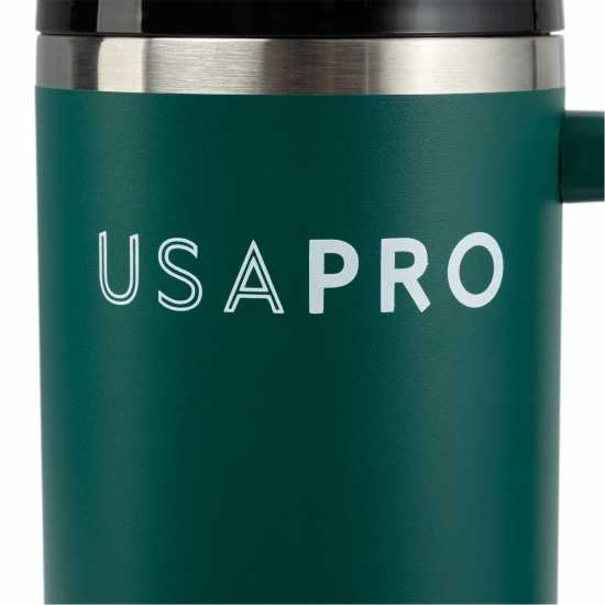 Бутилки за вода Usa Pro Stainless Steel Travel Cup Горско зелено Usa Pro Stainless Steel Travel Cup Горско зелено Бутилки за вода