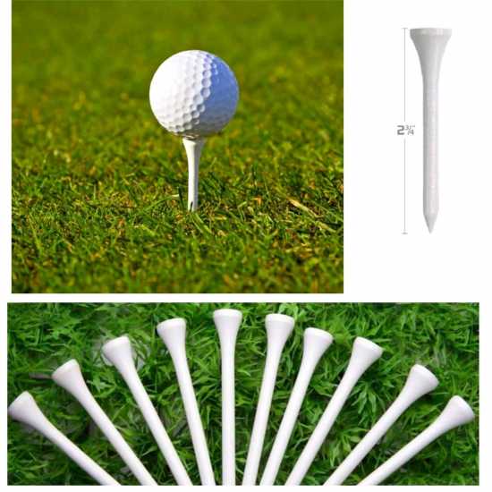 Slazenger Wooden Tee Bumper Pack 2 3/4 150 бр. Голф аксесоари