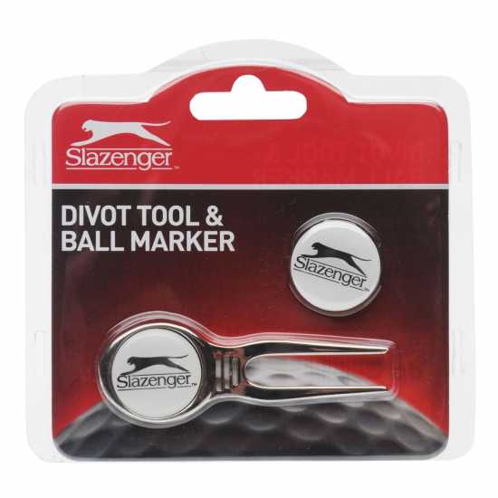 Slazenger Divot Tool And Ball Marker  Голф аксесоари